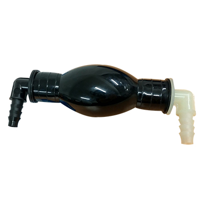 BOMBA CEBADORA GAS OIL CURVA/CURVA (PLASTICA)