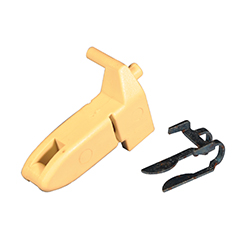 KIT PLASTICO Y TRABA PEDAL EMBRAGUE