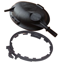 KIT TAPA Y ABRAZADERA FILTRO GAS OIL