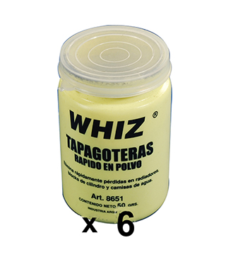 TAPAGOTERAS EN POLVO P/RADIADOR 50 GRS.