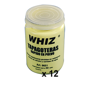 TAPAGOTERAS EN POLVO P/RADIADOR 50 GRS.