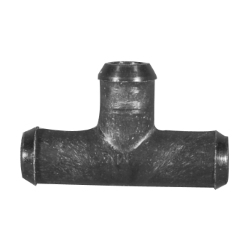 CONECTOR "T" PLASTICO P/MANGUERA 16 MM.3 PICOS(EQ.DE GAS)