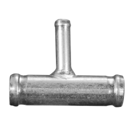 CONECTOR "T" METALICO P/MANGUERA 16 MM.C/PICO  8 MM.