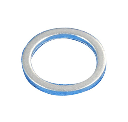 ARANDELA ALUMINIO 16X21 MM.ESPESOR 2 MM.