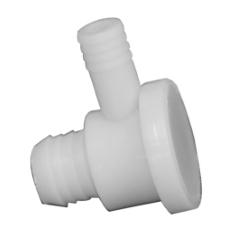VALVULA DE SERVO FRENO T/BENDIX  90º 16X10.5MM.